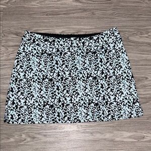 Tranquility By Colorado Clothing Skort Skirt Mint/Black Womens Size Medium